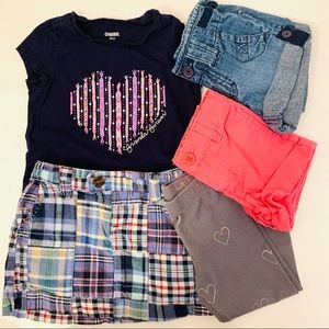 Lots of 5 Piece of Clothes for Girls - Size 4
